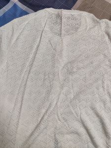 Crochet Top With Front Buttons