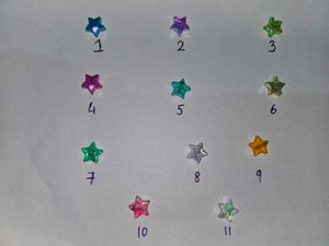 Handmade Star Charms with Letters (CUSTOMISABLE)