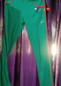 Stylish Green Track Pants