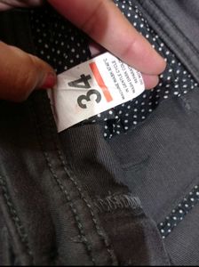 Gray Casual Mens Jeans