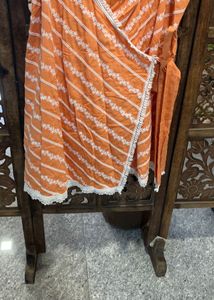 mulmul brand Orange Embroidered sets