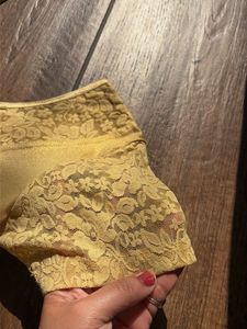 Golden Slip On Saree Blouse