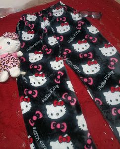 Hello Kitty Fuzzy Pajama Pants