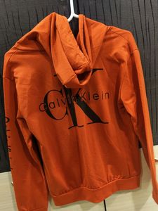 Hoodie Jacket Zip Closure - Bronze Colour
