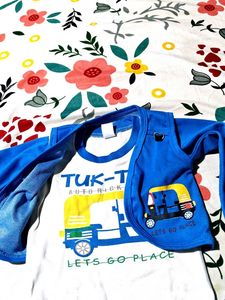 Boy's 3-Piece Blue Outfit