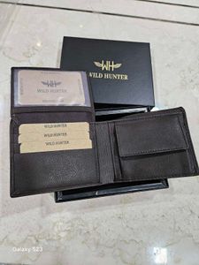 Wild Hunter Leather Wallet BROWN COLOUR