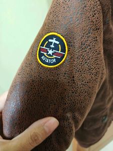 Aviator Jacket with Sherpa Collar