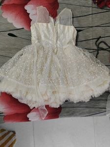 A kids party wear frock