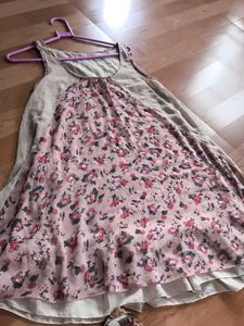 Floral Print Sleeveless Dress