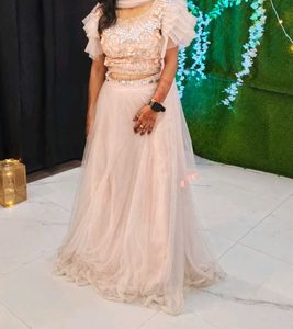 Stunning Peach Lehenga Choli