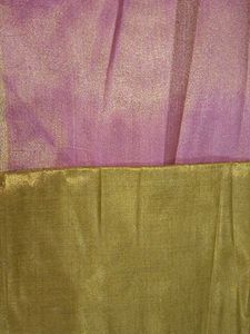 Elegant Pink and Gold blouse material
