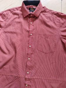 Men's Short Sleeve Striped Shirt