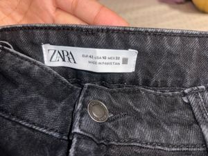 Zara Black Denim Jeans