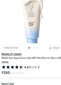 Combo 4 Beauty of JoseonRelief Sun Aqua-Fresh Add