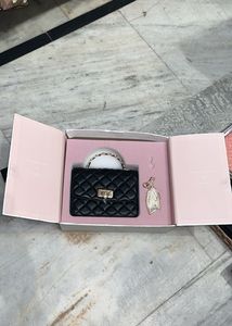 Charles &amp; Keith Quilted Crossbody Bag