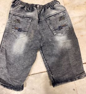 Boy's Trendy Denim Shorts