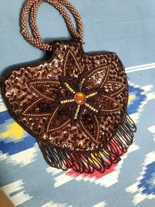Vintage Beaded Sequin Handbag