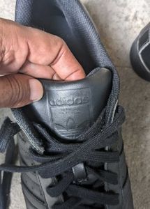 Adidas Superstar Black Sneakers