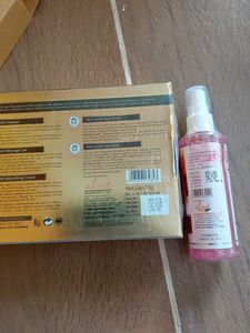 Alna Gold Facial Kit And ROSE WATER