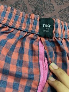 Gingham Check Shorts