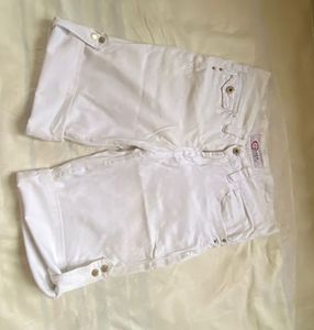 White Bermuda Shorts