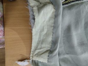Silver With Black Saree (Women's)