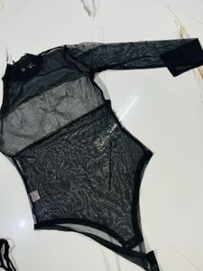 Sheer Mesh Bodysuit
