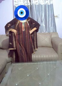maroon colour straight suit