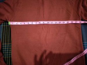 Men's Long Sleeve Textured T-Shirt