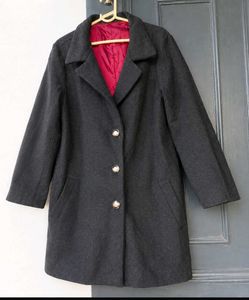 Elegant Wool Blend Coat