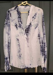 Chic Printed Button-Up Mini Dress