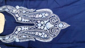 Elegant Navy Blue Kurta