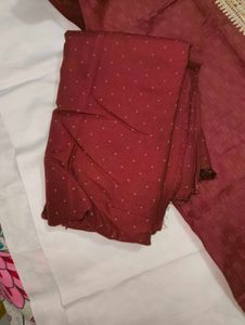 Maroon Embroidered Salwar Kameez Set