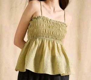 Chic Smocked Camisole Top