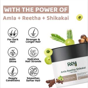 Rey Naturals Amla Reetha Shikakai Hair Mask