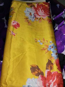 Vibrant Floral Saree