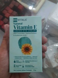 HK Vitals Natural Vitamin E Under Eye Cream