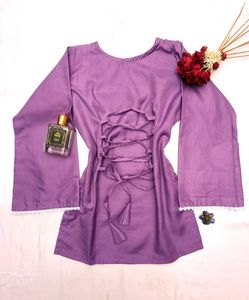 Corset back kurti 🫶🏻🪻