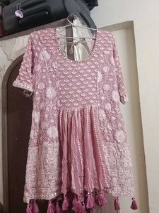 Beautiful Pink Embroidered Lehenga Choli