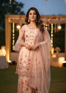 Elegant Embroidered Sarara Shuit