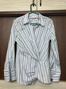 Striped Knot Top