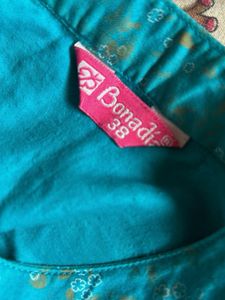 Sea Green Casual Printed Shirt