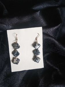 Marble Dangle Earrings