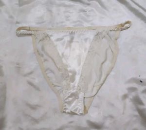 Sexy Satin Lace  Briefs