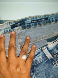 Spykar bootcut ankle length jeans