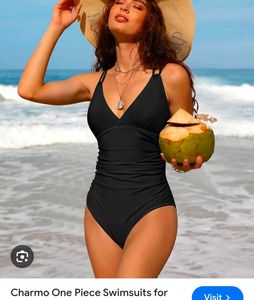 Chic Black One Piece Swimsuit
