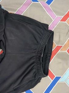 Pronk Baggy Black Cargo Joggers