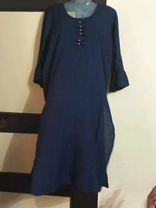 Navy Blue Tunic Top