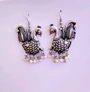 Birdy German oxidized earrings ✨️