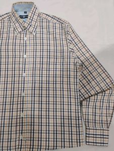 Checkered Button-Down Boxxy fit Shirt